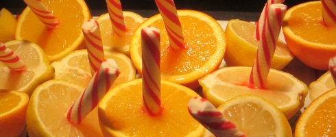 Spiked lemons and oranges